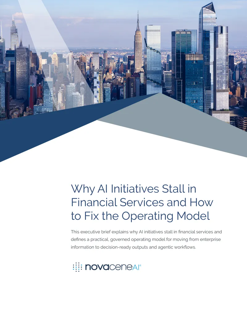 AI Initiatives in Financial Services and Operational Models