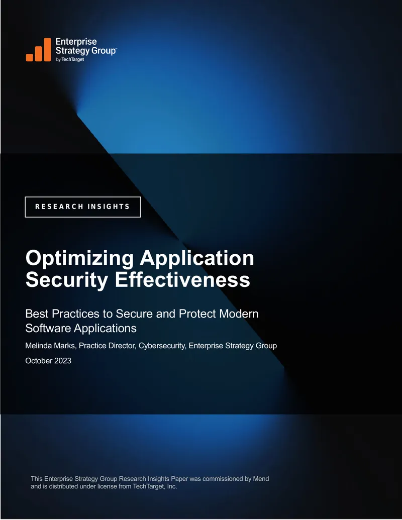 Optimizing Application Security Effectiveness Research Insights