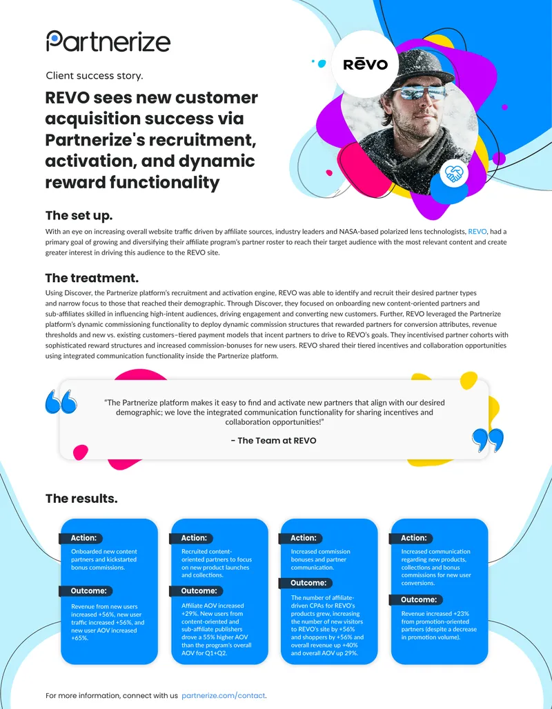 Affiliate Program Growth Strategy for REVO