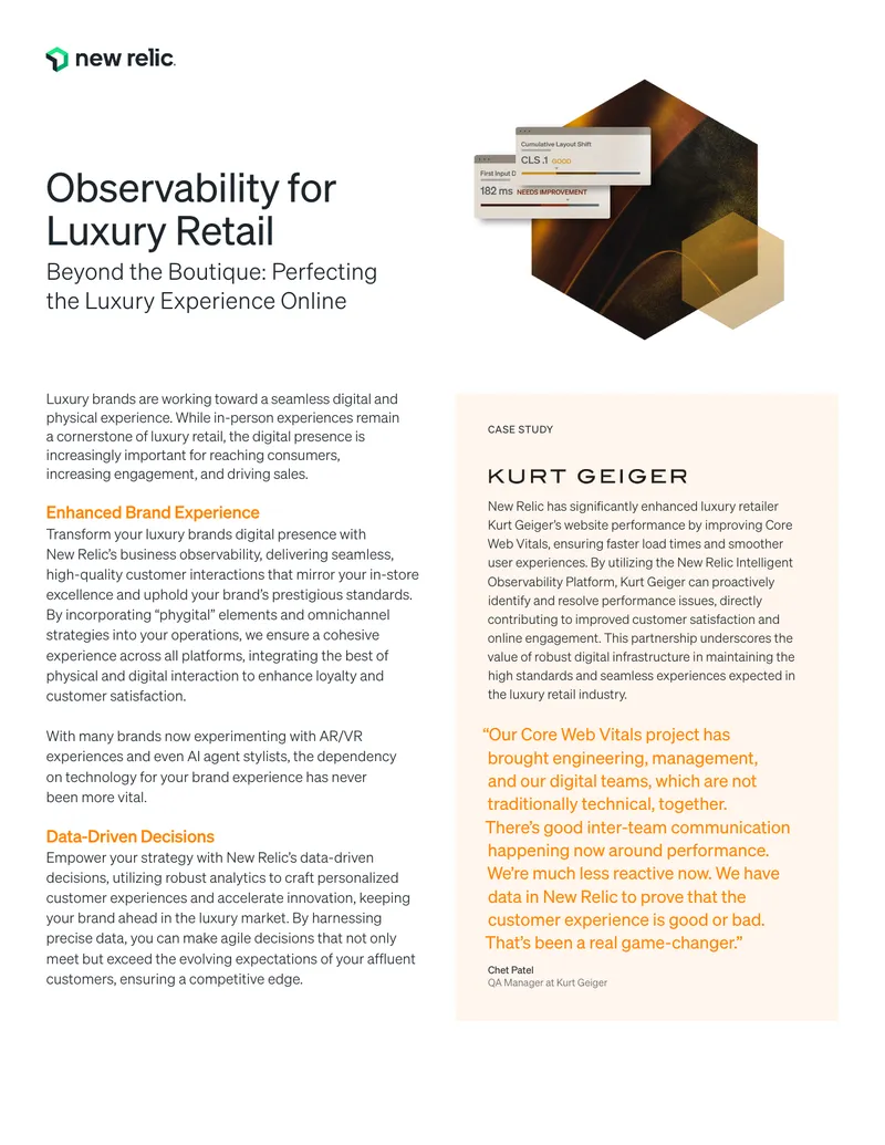 Observability Strategies for Luxury Retail