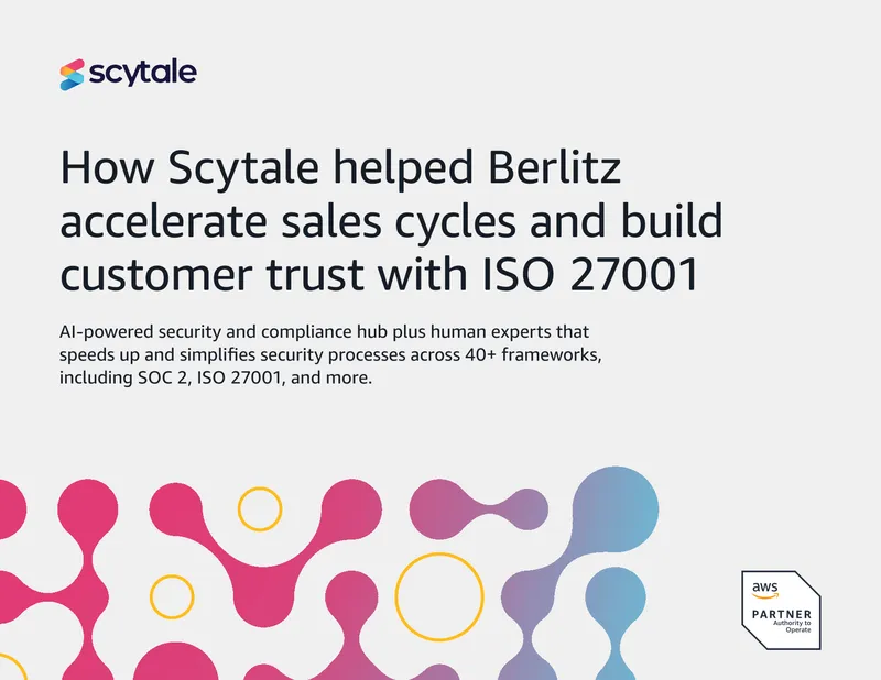 Berlitz ISO 27001 Certification Case Study