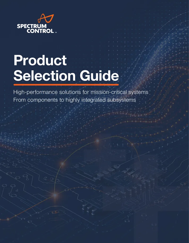 Product Selection Guide for High-Performance Solutions
