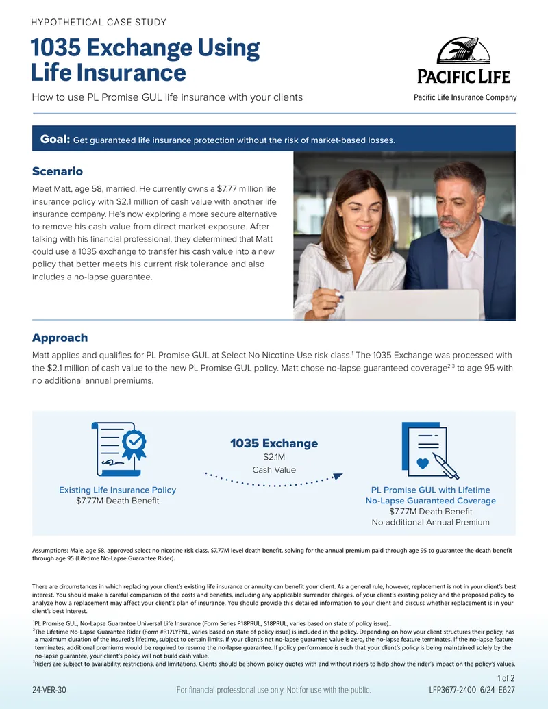 1035 Exchange Life Insurance Case Study
