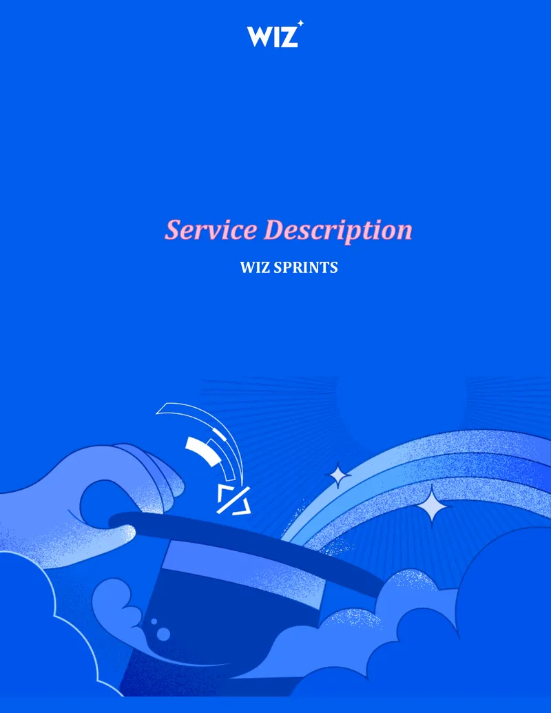 Wiz Sprint Services Engagement Description