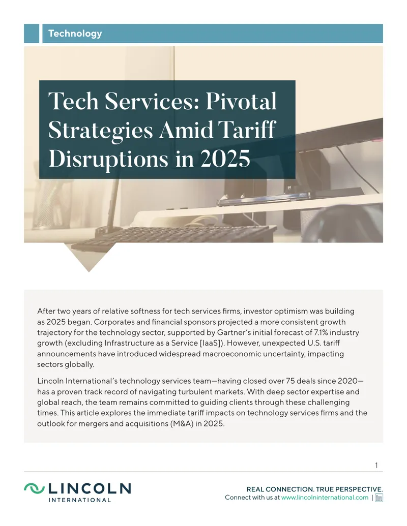 Tariff Disruptions Impacting Technology Services in 2025