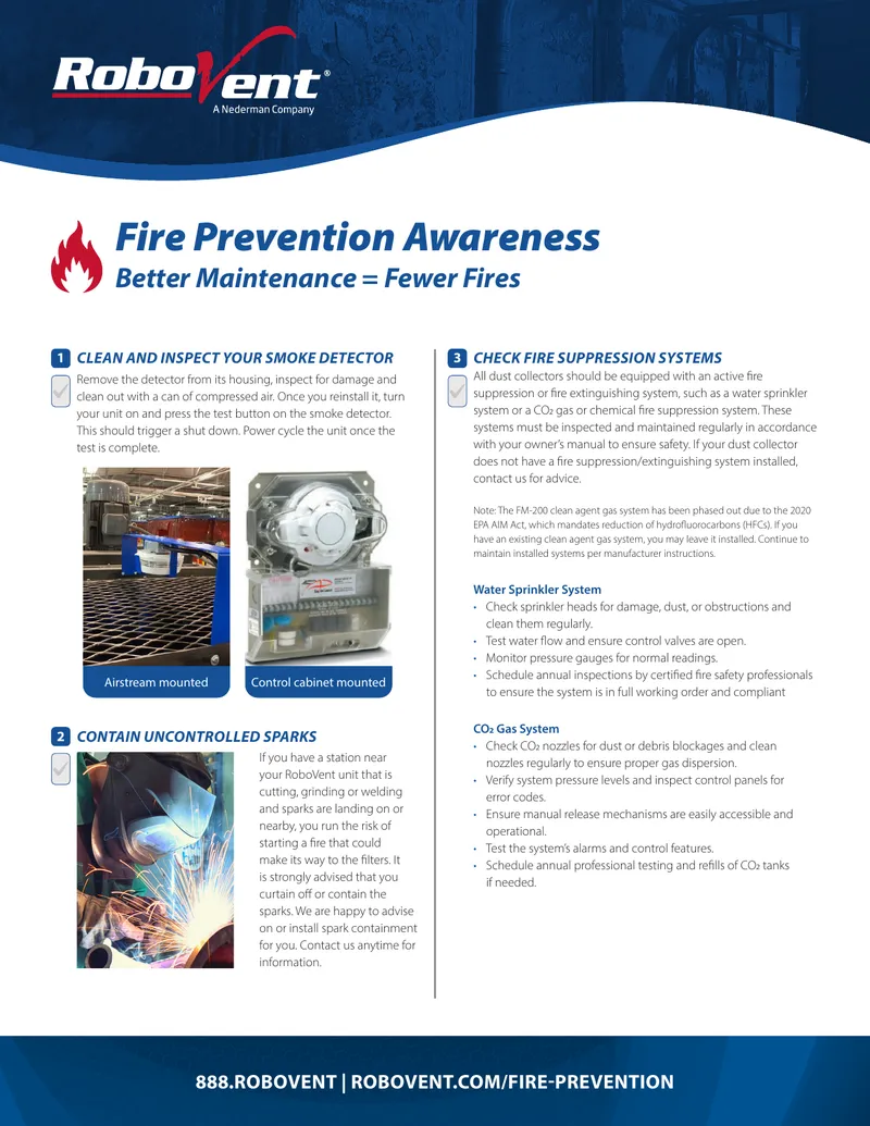 Fire Prevention Maintenance Guidelines