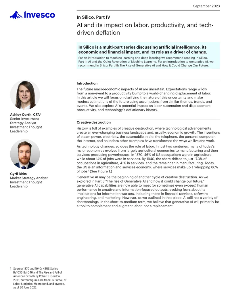 Future Macroeconomic Impacts of AI on Labor