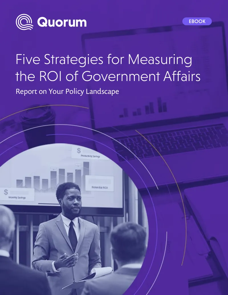 Five Strategies for Measuring Government Affairs ROI