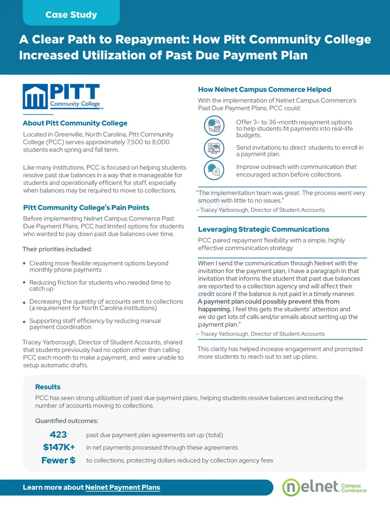 Case Study on Nelnet Campus Commerce Implementation