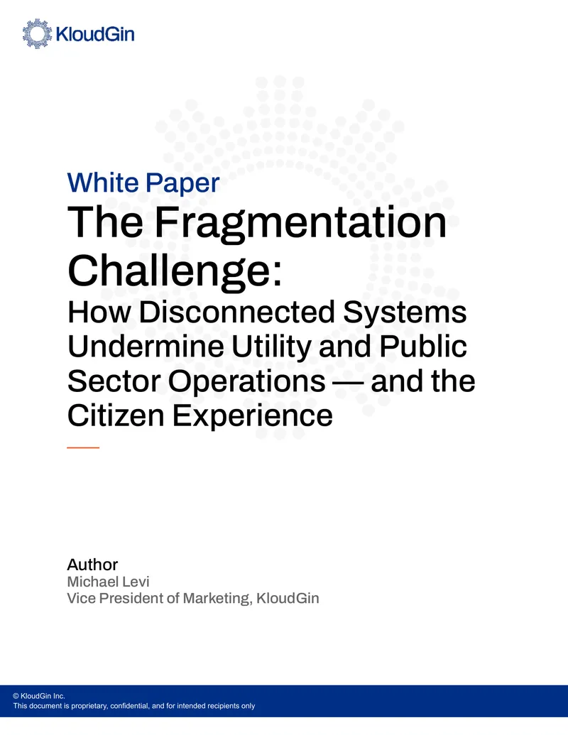 The Fragmentation Challenge in Utility Operations