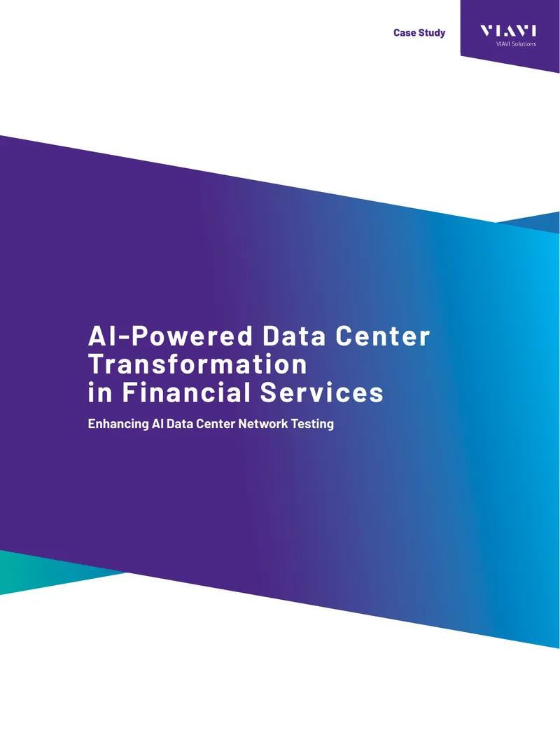 AI-Powered Data Center Transformation in Financial Services Case Study