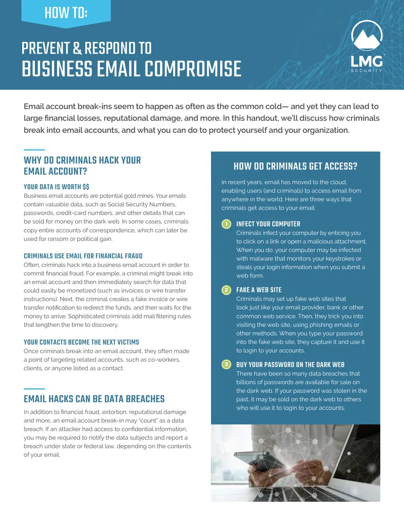 Business Email Compromise Prevention Guide