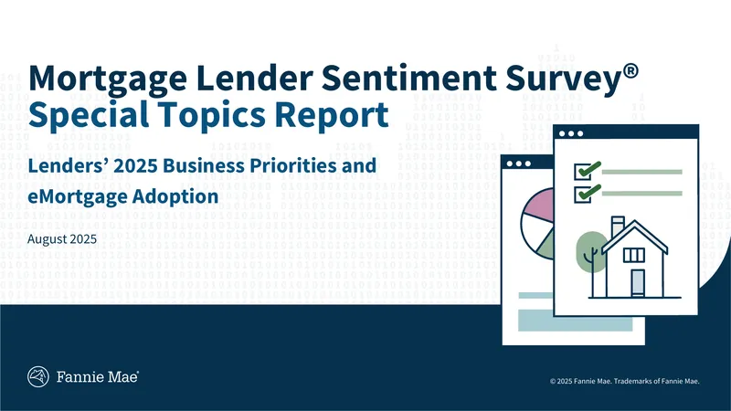 Lenders' 2025 Business Priorities and eMortgage Adoption