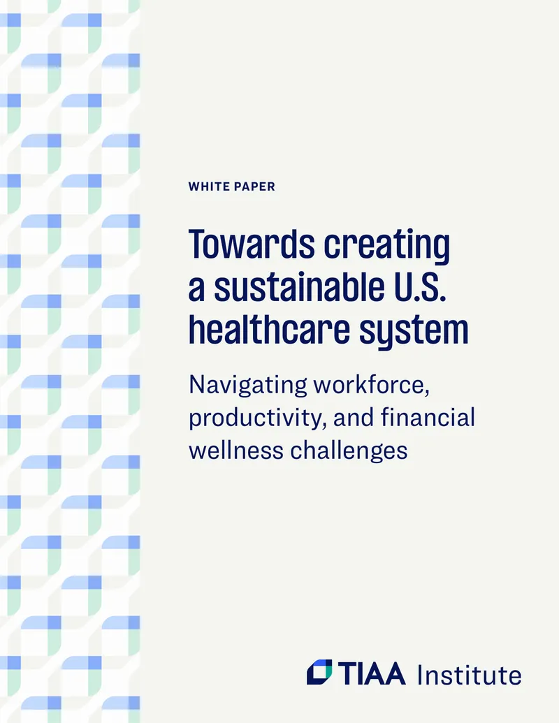 Sustainable Strategies for U.S. Healthcare System