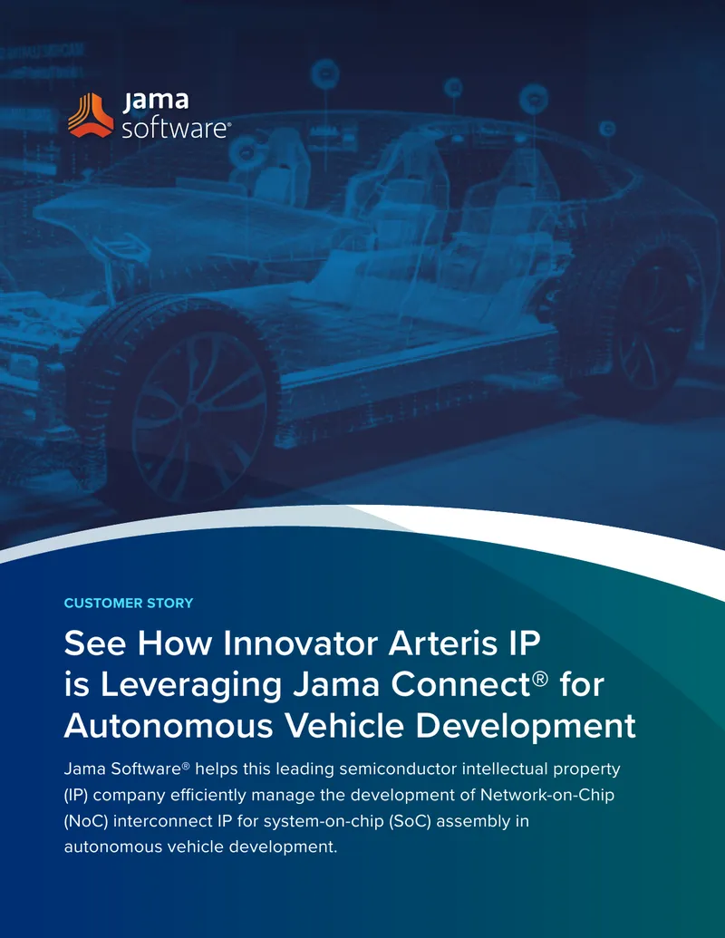 Arteris IP Utilizes Jama Connect for Vehicle Development
