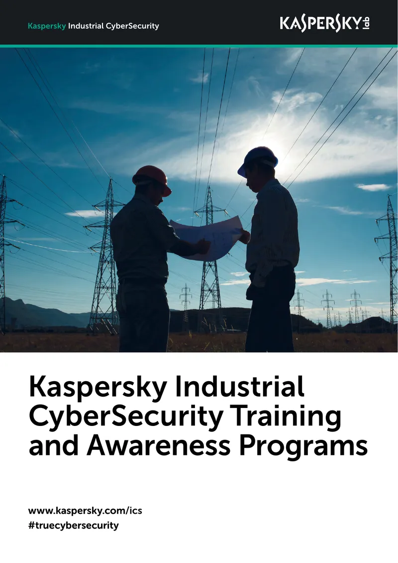 Kaspersky Industrial CyberSecurity Training Programs Overview preview page 1