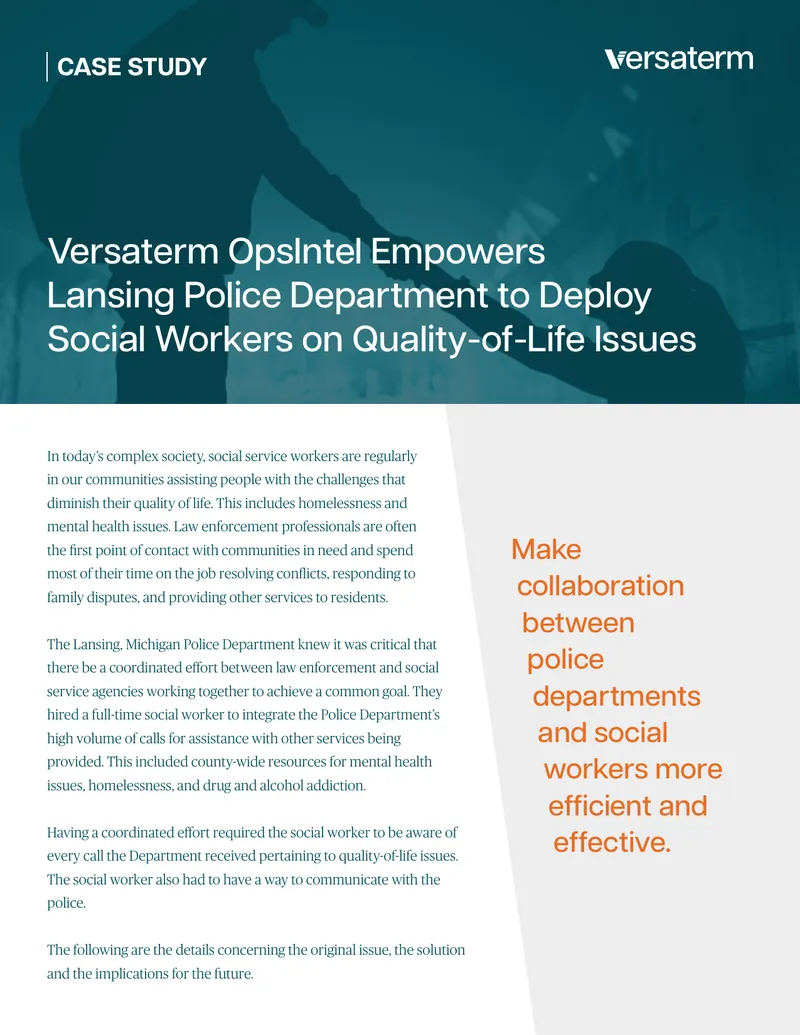 Collaboration Between Police and Social Workers
