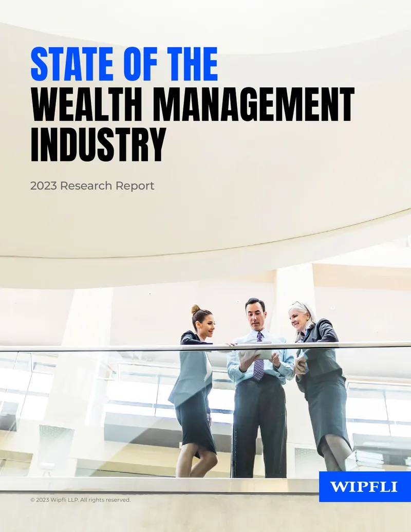 State of the Wealth Management Industry 2023 Research Report