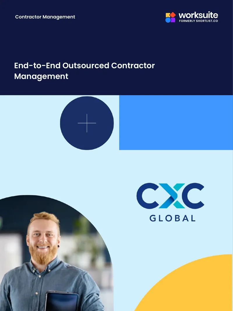 End-to-End Outsourced Contractor Management Case Study preview page 1