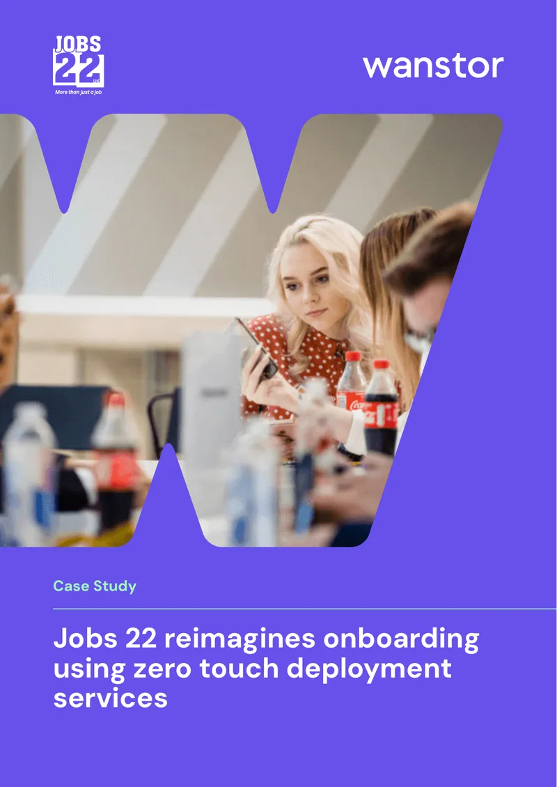 Zero Touch Deployment Implementation at Jobs 22