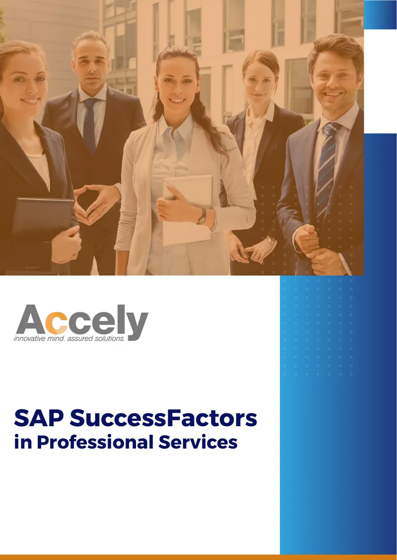 Implementation of SAP SuccessFactors in Professional Services