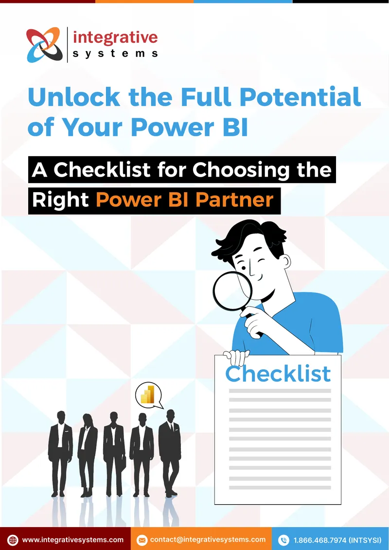 Checklist for Choosing a Power BI Partner
