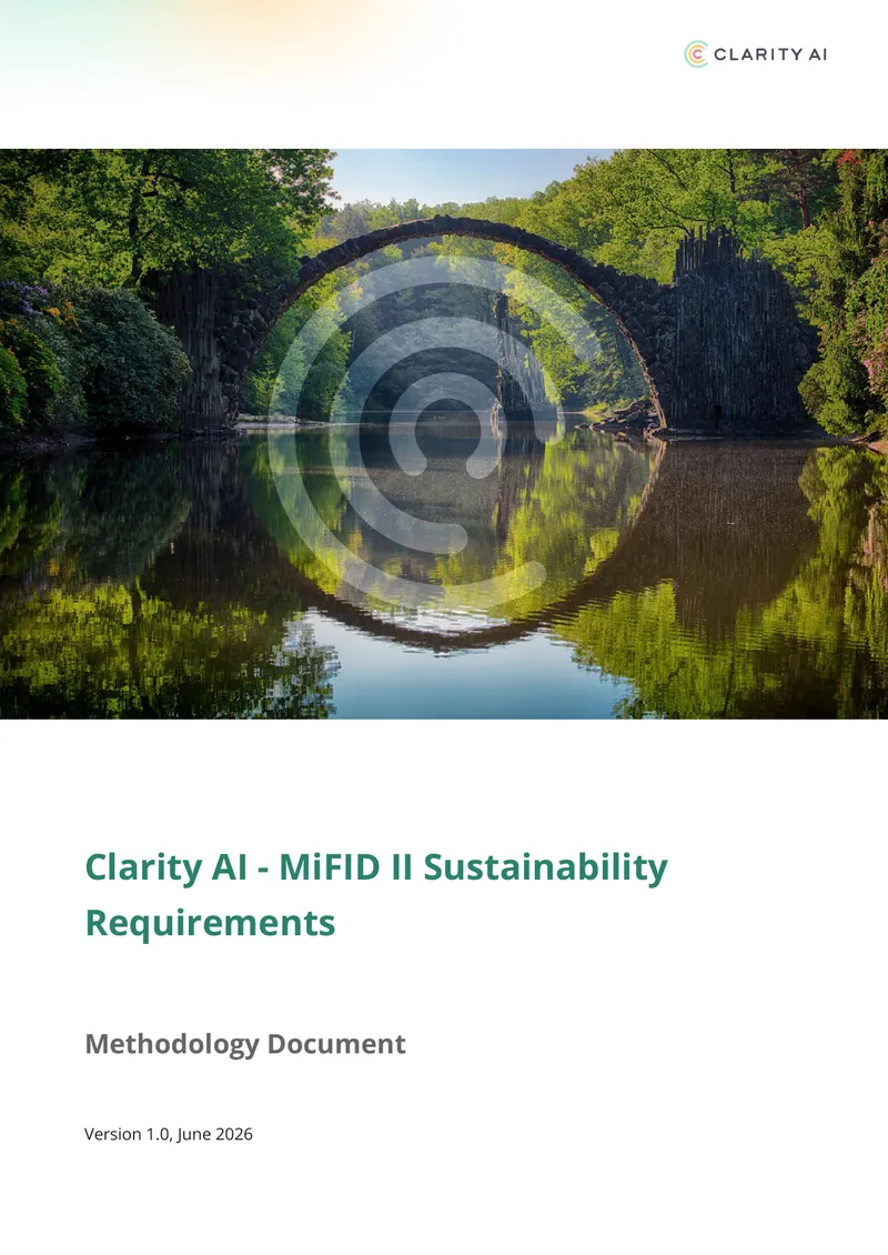MiFID II Sustainability Requirements Methodology Document