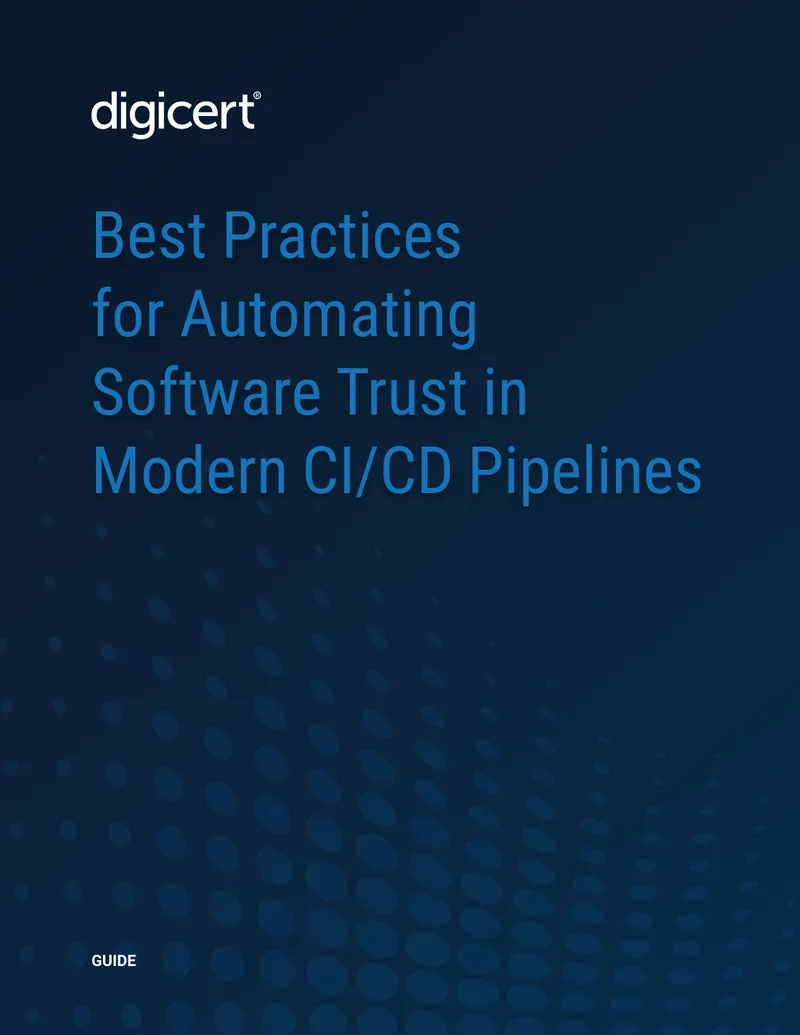 Best Practices for Automating Software Trust in CI/CD Pipelines