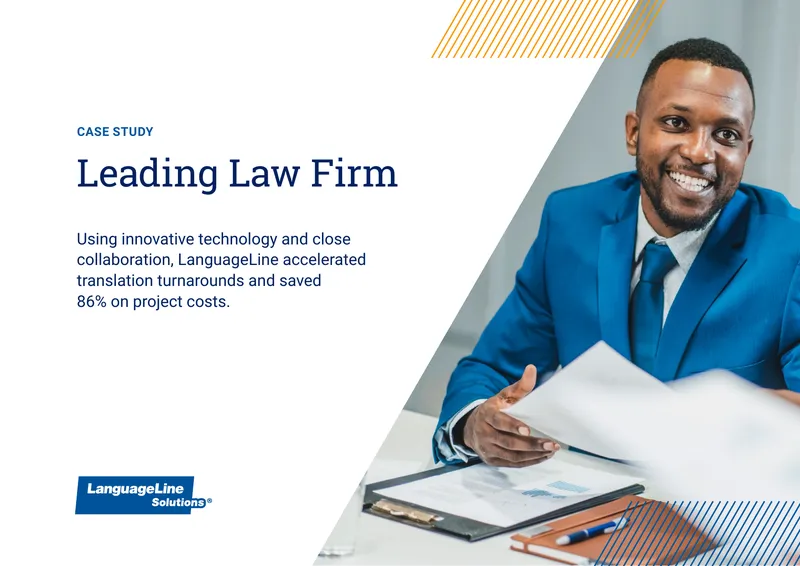 Legal Case Translation Collaboration Case Study