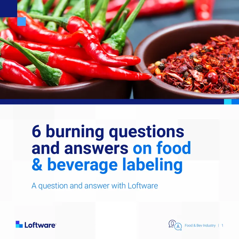 Cloud-Based Labeling Solutions for Food and Beverage Industry
