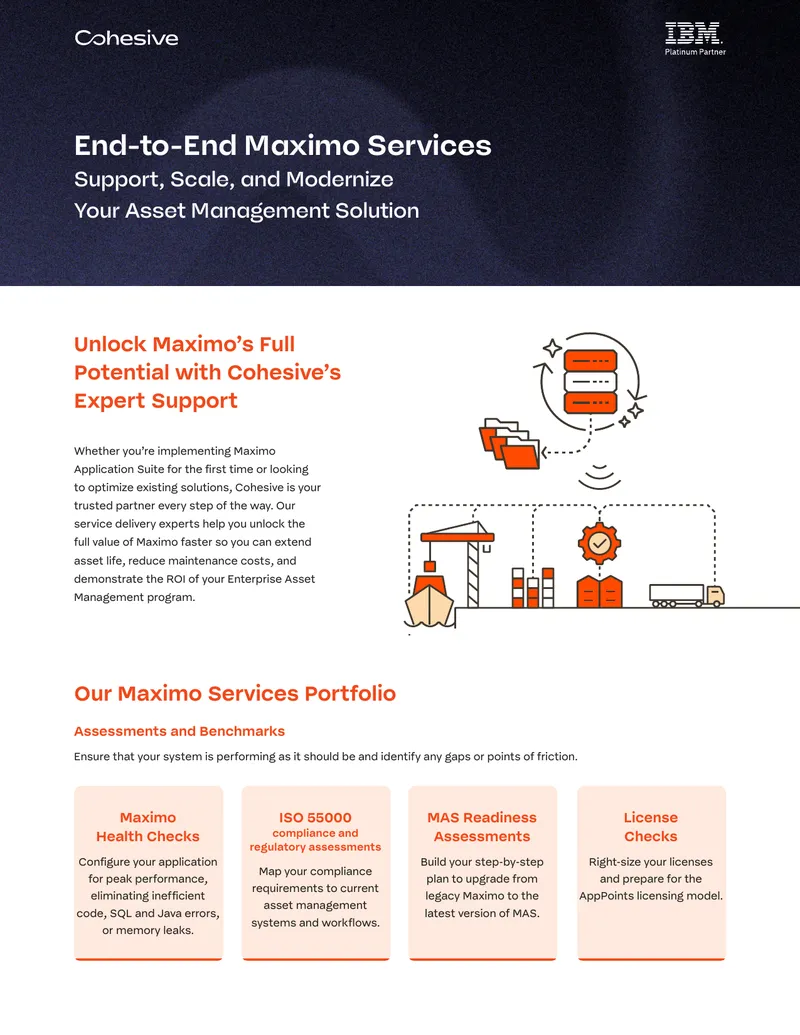 Maximo Services Portfolio Overview