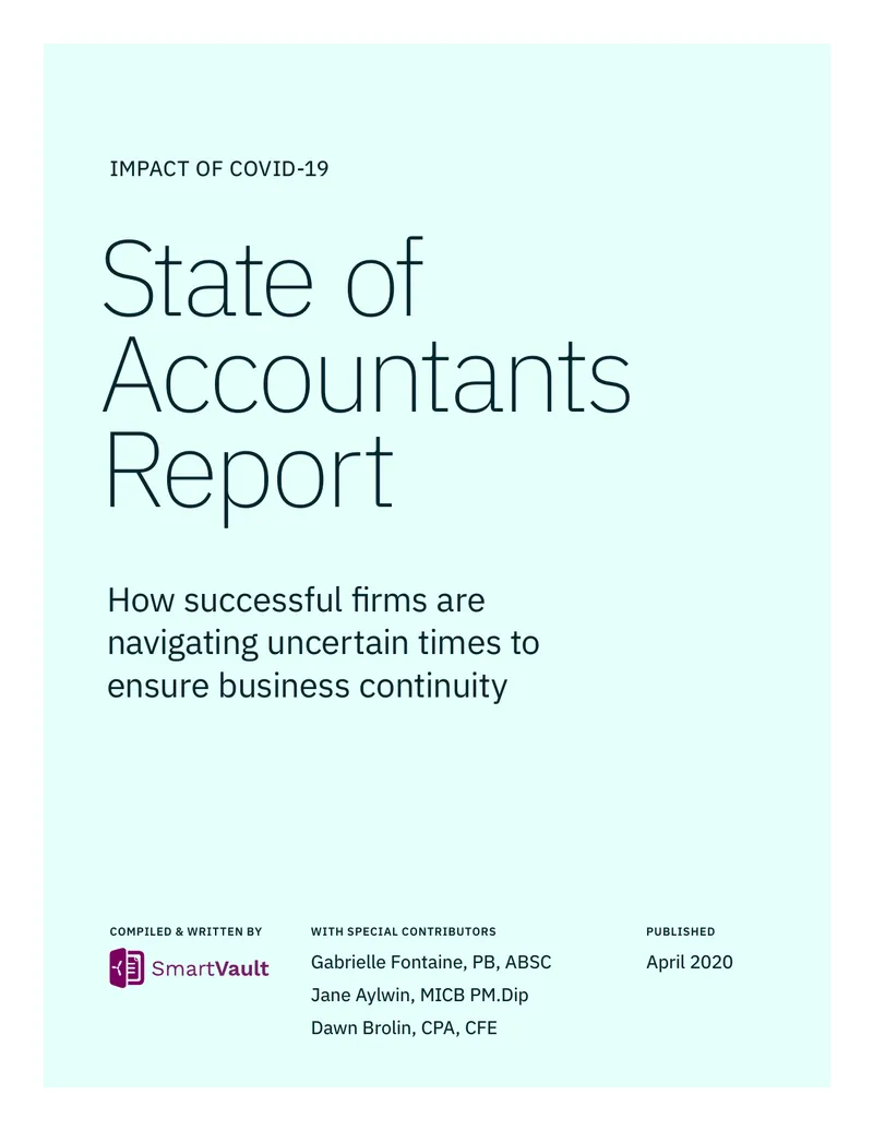 State of Accountants Report on COVID-19 Impact