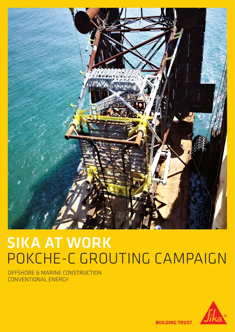 Pokche-C Jacket Grouting Campaign Overview
