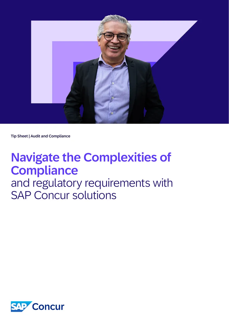Compliance and Audit Management with SAP Concur