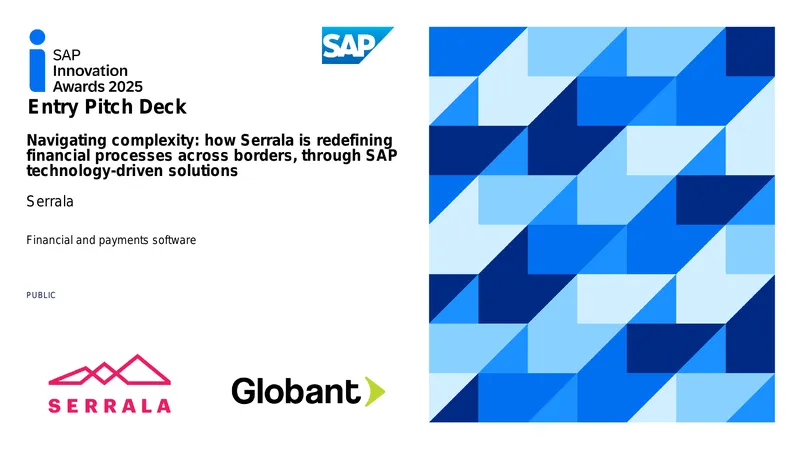 Serrala Financial Process Transformation Case Study