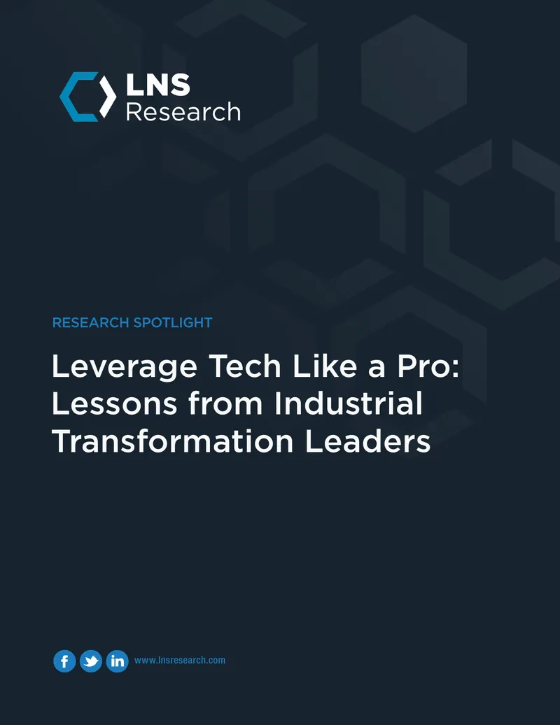 Lessons from Industrial Transformation Leaders