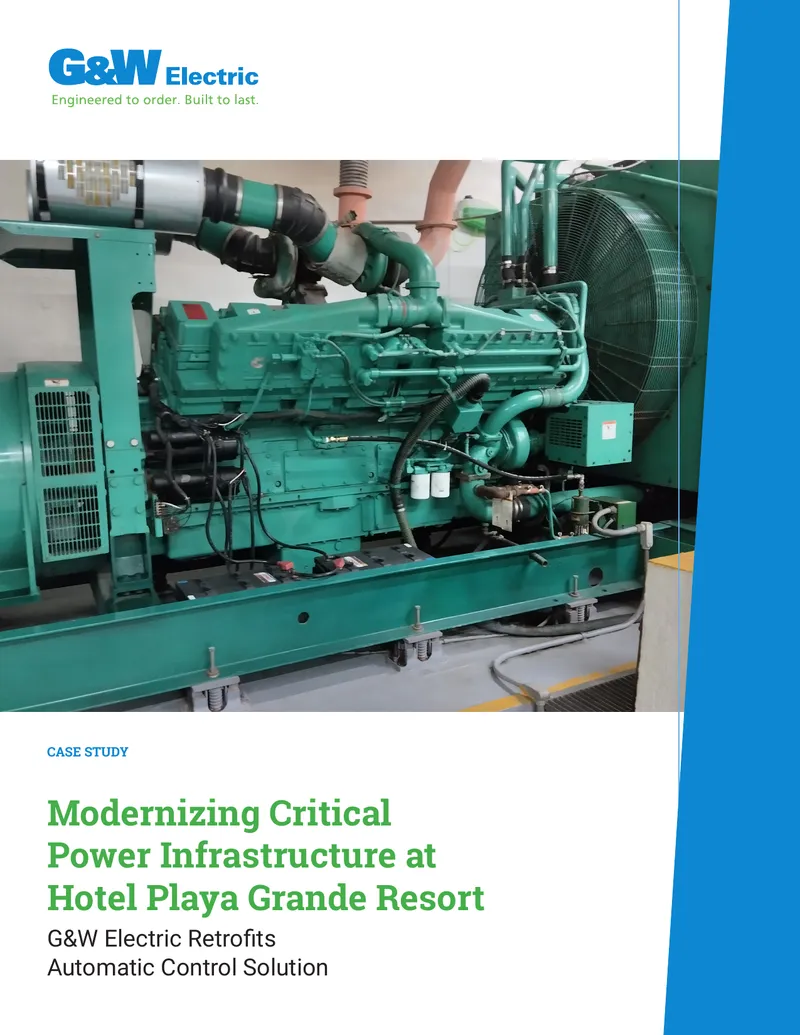 Modernizing Power Infrastructure at Hotel Playa Grande Resort