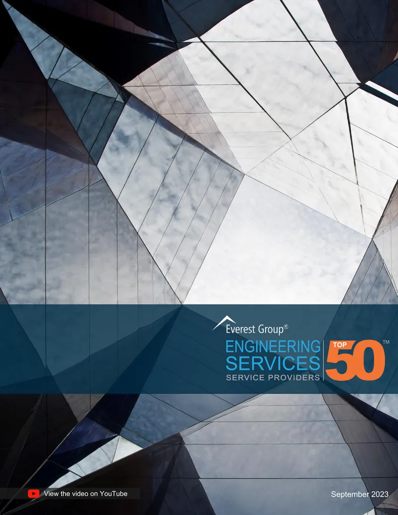 Everest Group Engineering Services Top 50 Report 2023