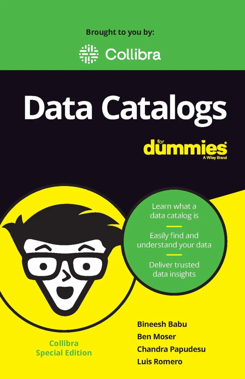Data Catalogs For Dummies, Collibra Special Edition