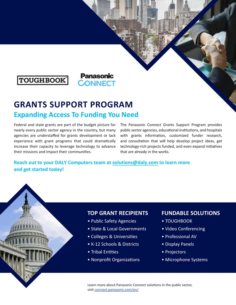 Panasonic Connect Grants Support Program Overview