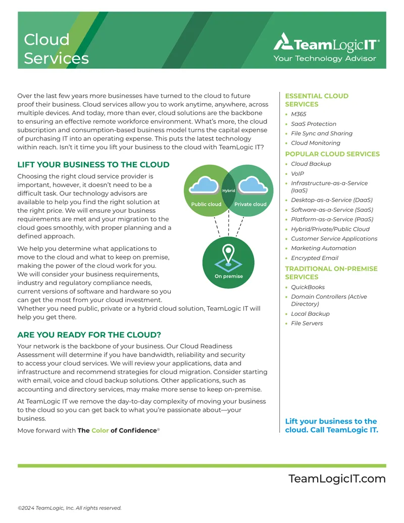 Essential and Popular Cloud Services Overview