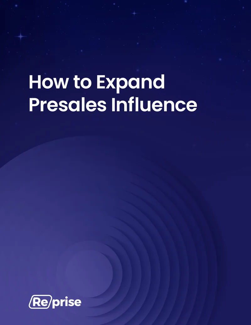 Strategies for Expanding Presales Influence on Revenue