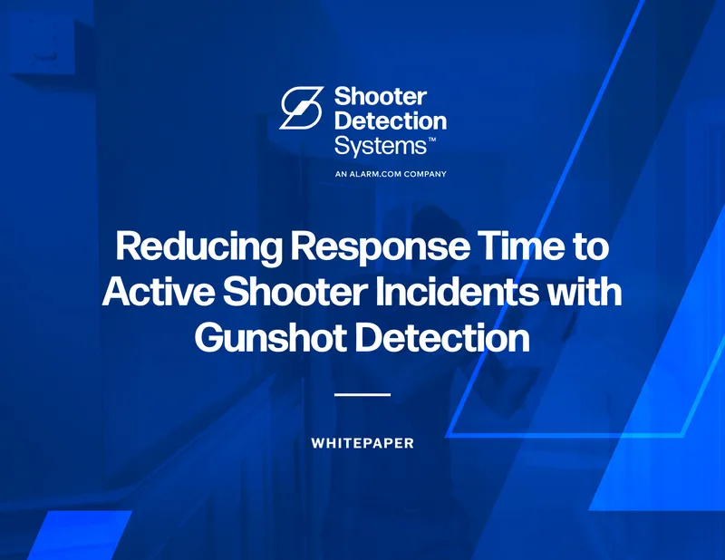 Reducing Response Time to Active Shooter Incidents with Gunshot Detection