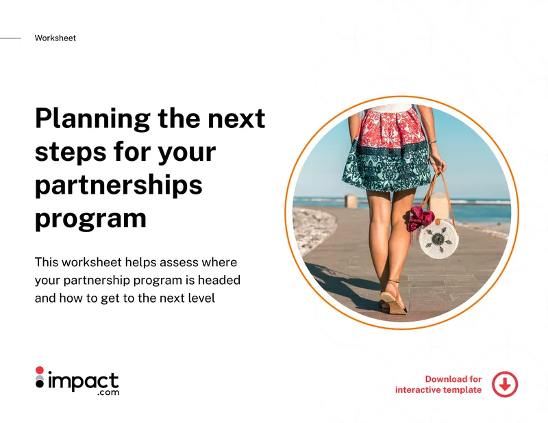 Partnership Program Planning Worksheet