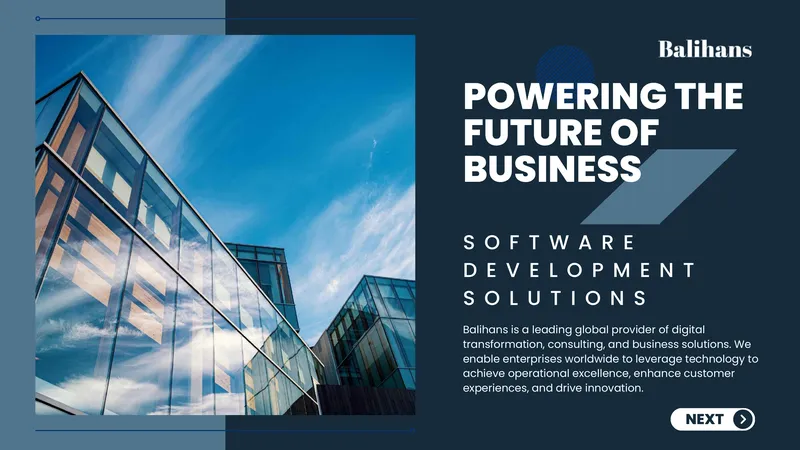 Comprehensive Software Development Solutions Overview