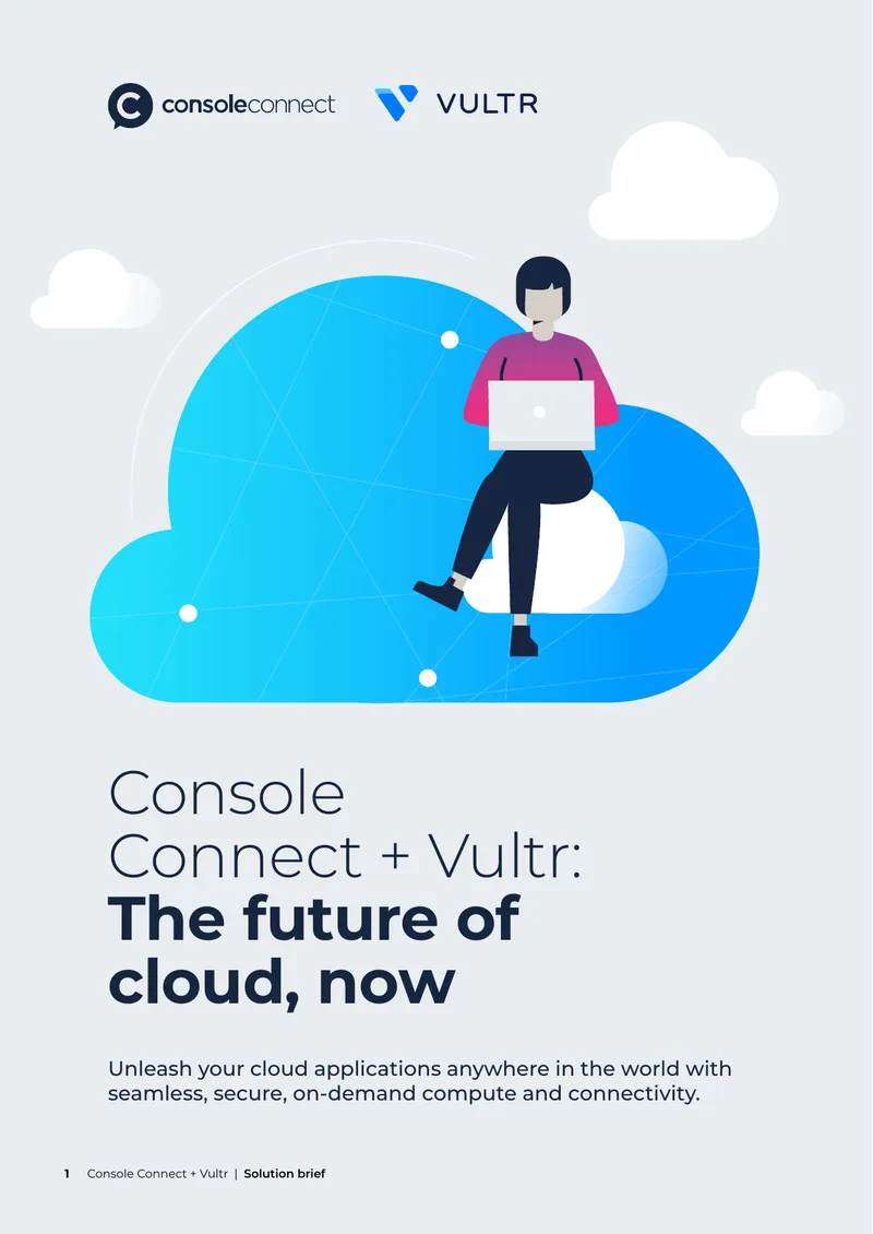 Console Connect and Vultr Integration Solution Brief