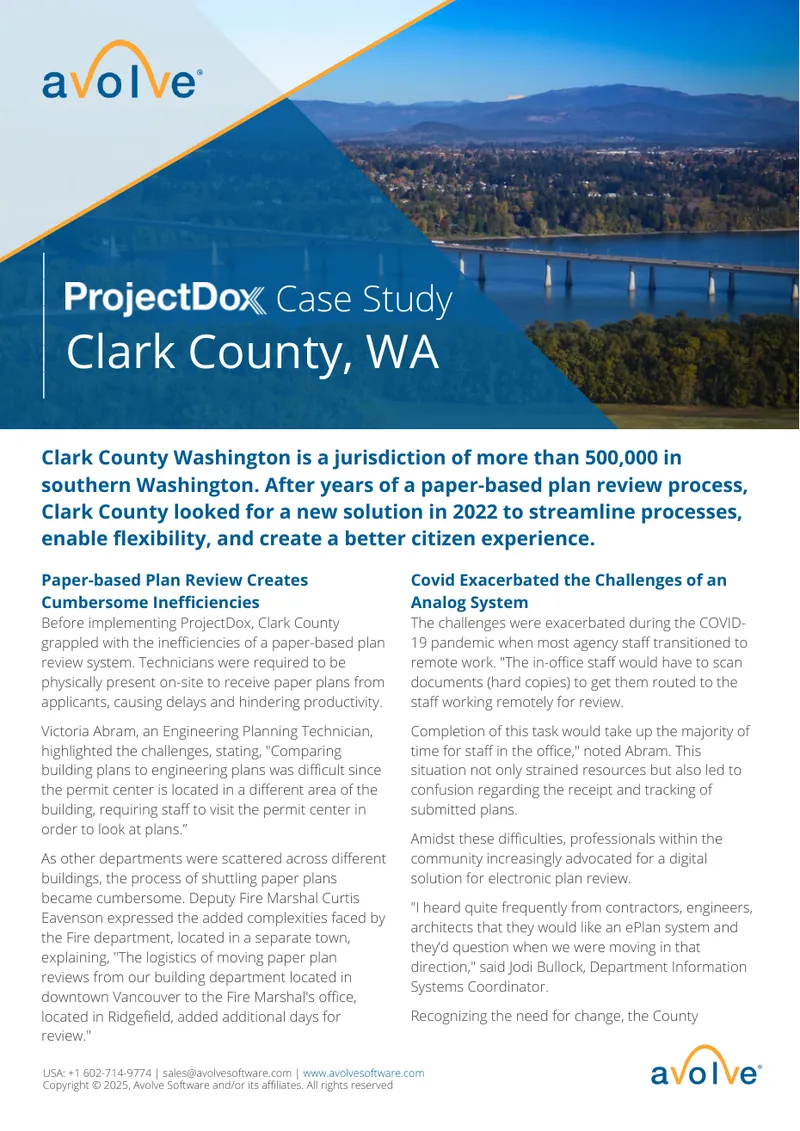 Clark County ProjectDox Implementation Case Study