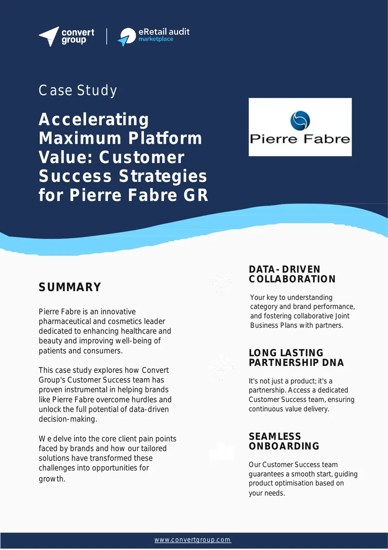 Customer Success Strategies for Pierre Fabre GR