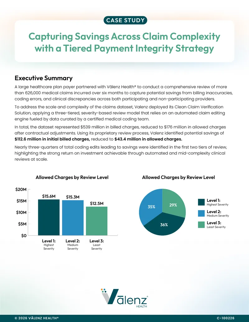 Capturing Savings with a Tiered Payment Integrity Strategy