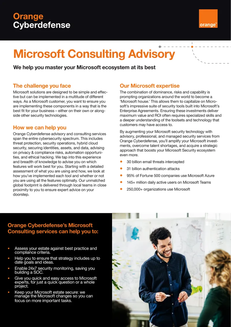 Microsoft Security Consulting Services Overview